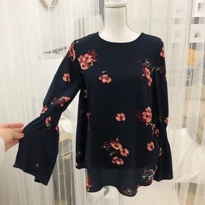 Floral Maternity Blouse